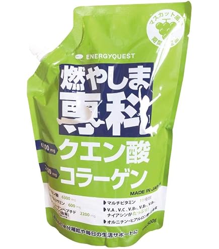 燃やしま専科 レモン風味 500g クエン酸 コラーゲン 燃やしま専科 レモン風味 500g クエン酸 コラーゲン